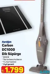 FANTOM CARBON DC1000 DİK SÜPÜRGE